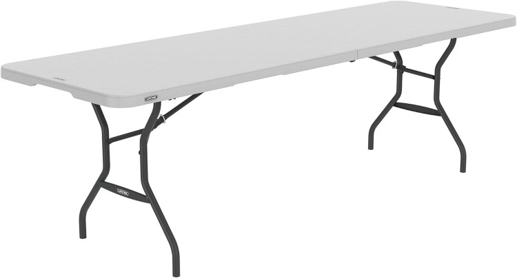 8' Rectangular Table - White