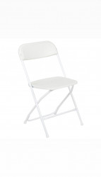 Standard White Folding Chairs