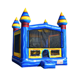 blue 1702263450 Melting Arctic Bounce House